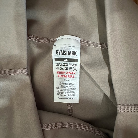 Gymshark Taupe High-Waisted Leggings XL - Picture 8 of 9